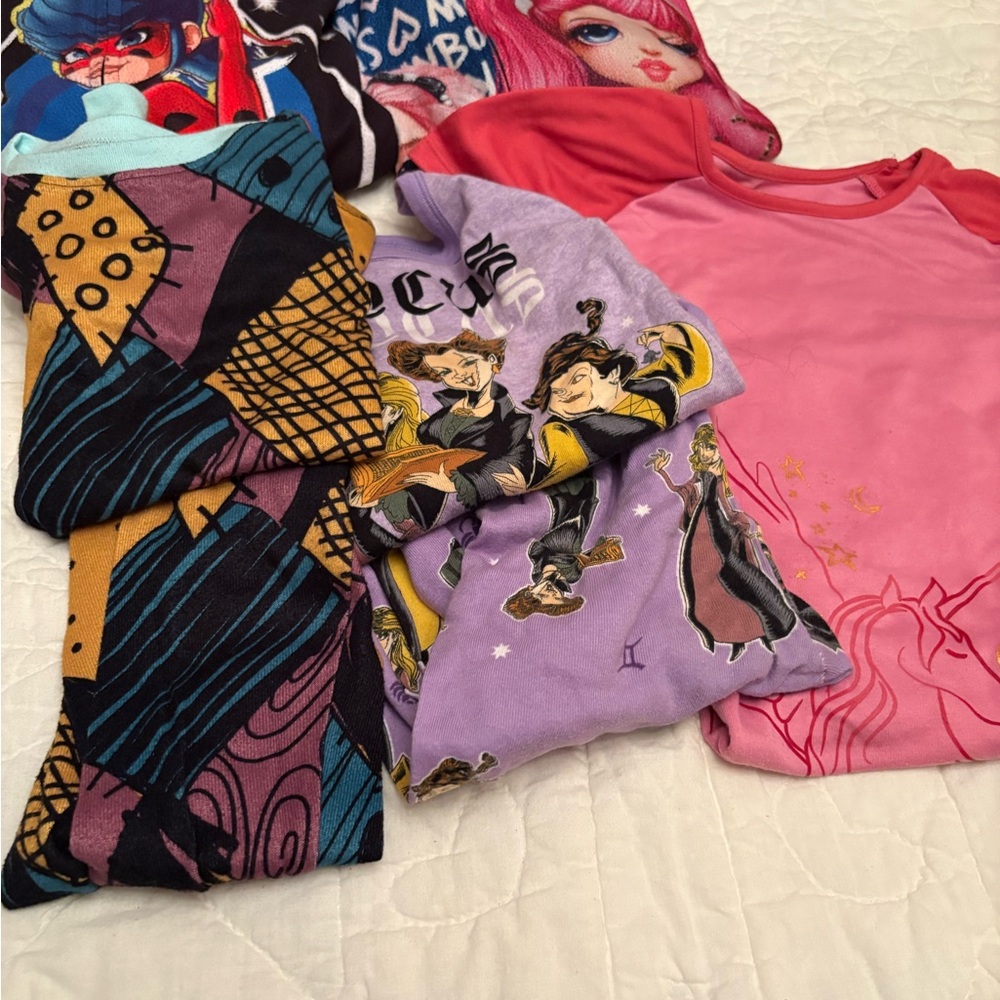 Bundle of various girl’s pajamas